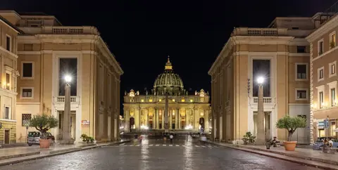 Via della Conciliazione i kopuła bazyliki