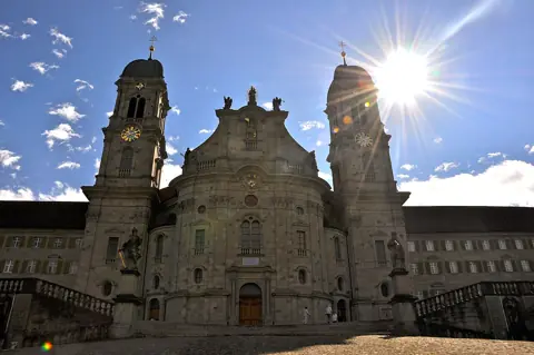 Opactwo Einsiedeln — widok