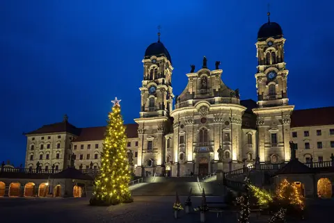 Plac klasztorny w Einsiedeln