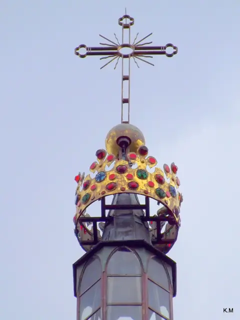 Sanktuarium w Licheniu — widok z wieży bazyliki