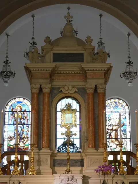 Tabernakulum z Chustą Świętego Oblicza