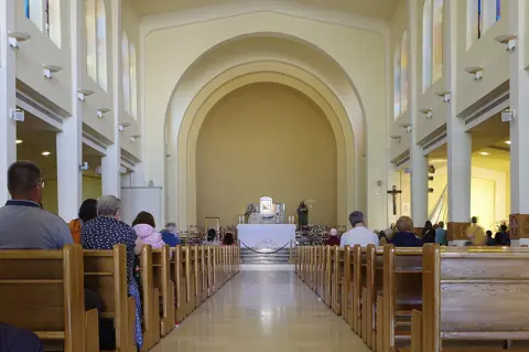 Medziugorie — ołtarz polowy