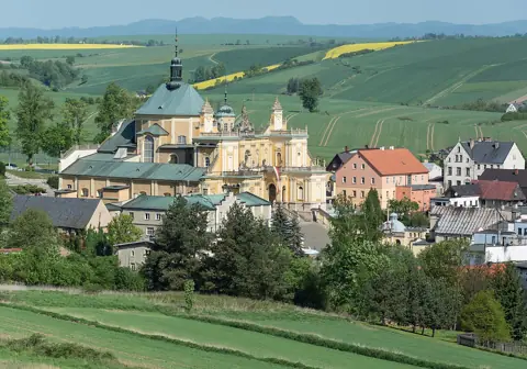 Wambierzyce i bazylika — widok ogólny